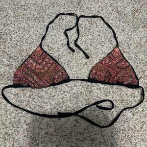 Beaded bikini top
